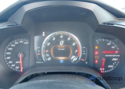 2017 Chevrolet Corvette Grand Sport z USA, uszkodzony, nr VIN 1G1Y12D75H5111525